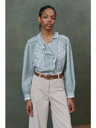 Haut pour femme coton en herbe