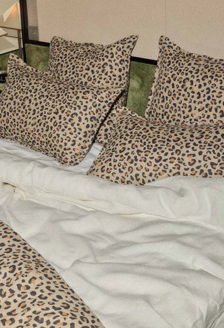 Housse de coussin Léopard
