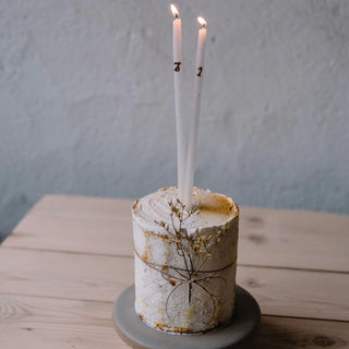 bijoux de bougie anniversaire chiffre boncoeurs coton en herbe
