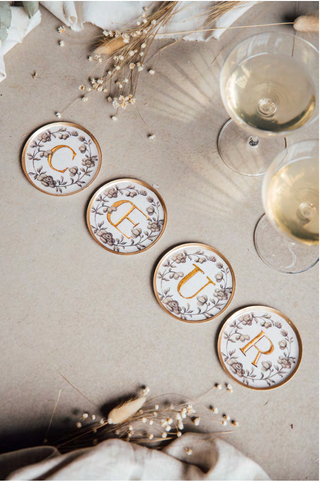 Plateaux SOUS-VERRE par coton en herbe