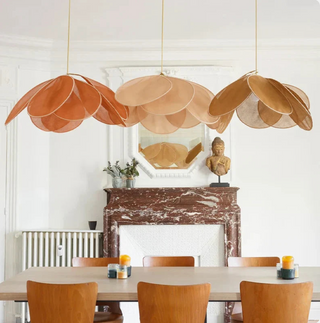 suspensions et luminaires pour décoration coton en herbe