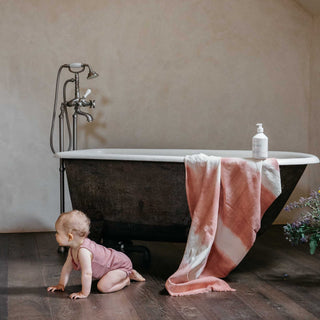 Gel délicat minois coton en herbe bain enfants