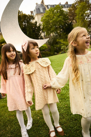 Robe Illy rose enfants louise misha coton en herbe