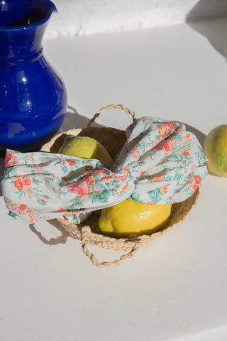 Bandeau Yuriria fleurs cheveux enfants Louise misha coton en herbe