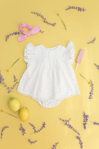 Chouchou Chloe vichy rose pour enfants Louise misha coton en herbe