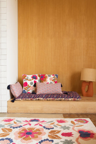 Housse de coussin Janet décoration maison Louise Misha coton en herbe