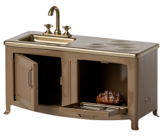 Meuble de cuisine marron