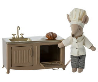 Meuble de cuisine marron