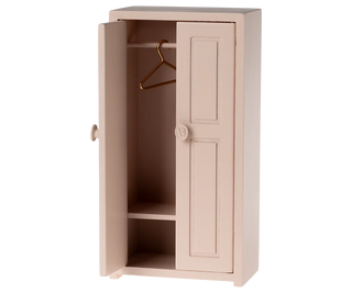 Armoire mini vintage, rose clair
