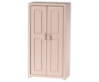 Armoire mini vintage, rose clair