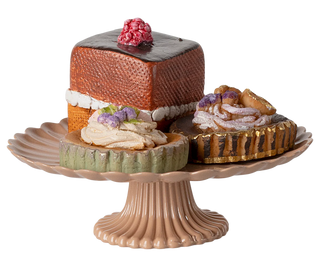 Petits-fours et présentoir