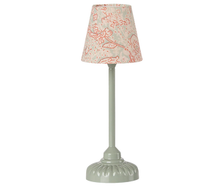 Lampe vintage menthe, souris Lampadaire