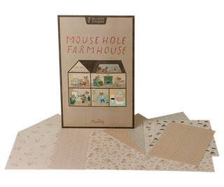 Papier peint autocollant maison Farmhouse 7 pièces