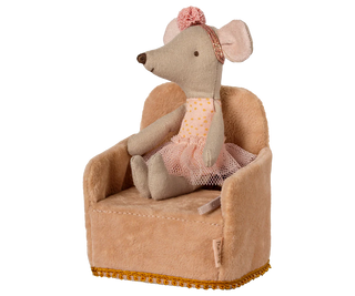 Fauteuil poudre souris