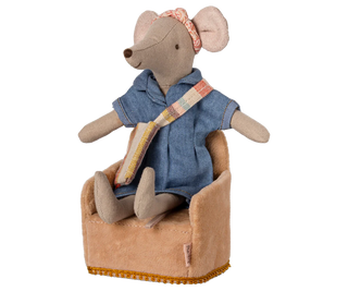 Fauteuil poudre souris