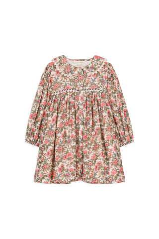 Robe Marlotta imprimé fleuri Louise Misha coton en herbe