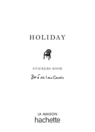 Holiday Stickers book