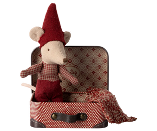 Souris de Noël, Bébé et sa valise