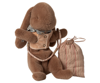 Harnais pour lapin couché