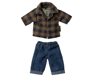 Papa souris - Marron léger