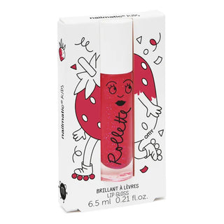 Brillant à lèvres rollette fraise nailmtaic coton en herbe