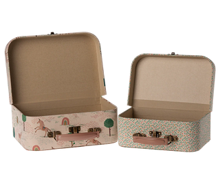 Lot de valises 2 pièces maileg coton en herbe enfants