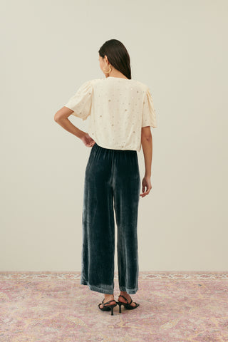 Haut Nadira blouse creme luise misha coton en herbe