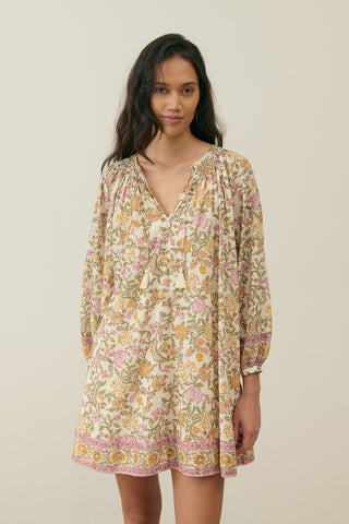 Robe Janice imprimé fleuri femme luoise misha coton en herbe