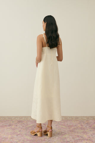 Robe Donna écru femme louise misha coton en herbe