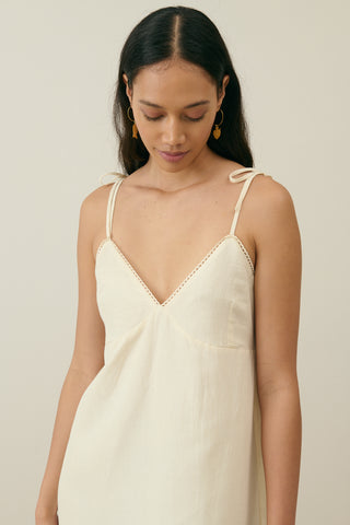 Robe Donna écru femme louise misha coton en herbe