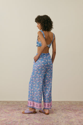 Bas de maillot Kai bleu louise misha coton en herbe