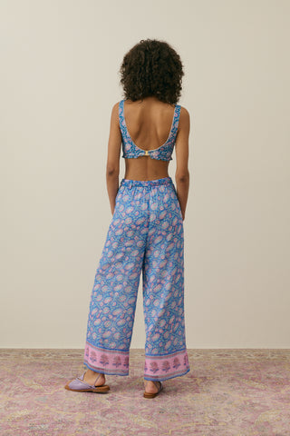 Bas de maillot Kai bleu louise misha coton en herbe