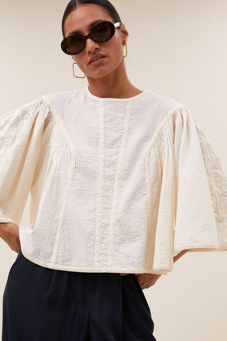 Blouse Davin Seersucker