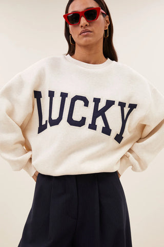 Lili patchwork sweater Lucky