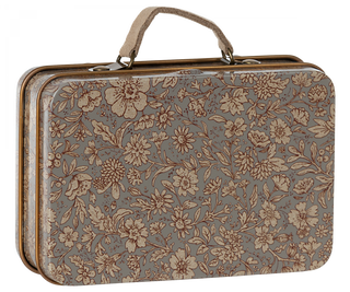 Valisette blossom  gris rangement enfants maileg coton en herbe