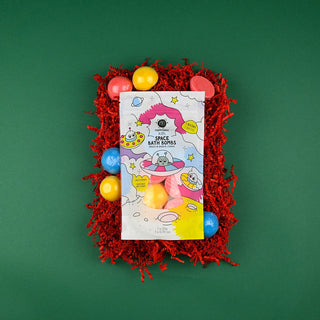 Boules de bain de l'espace nailmatic coton en herbe
