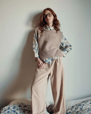Blouse Orchid bleu Femme emile et ida coton en herbe