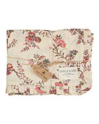 Set de table Orchid ecru emile et ida coton en herbe