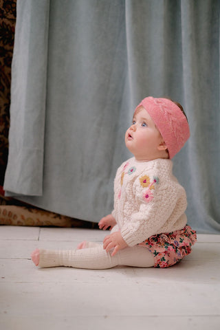 Bloomers Tamila rose fleuri enfants louise misha coton en herbe
