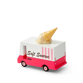 Food trucks Ice cream jouet en bois voiture Candylab Coton en Herbe