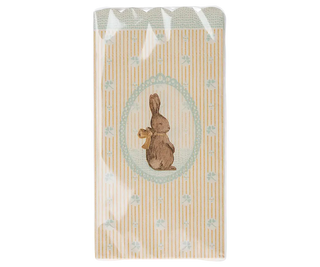 Serviettes de table lapin bunny maileg coton en herbe