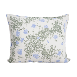 Housse de coussin fleuri linge de lit Garbo&friends coton en herbe