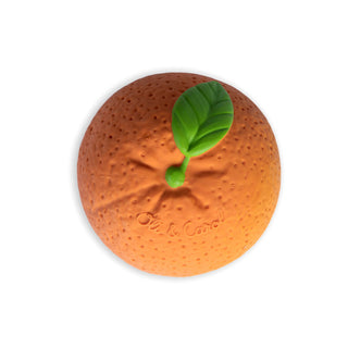 vue dessus Balles oranges oli & carol coton en herbe