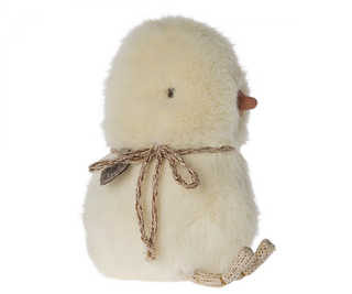 Peluche poussin maileg coton en herbe