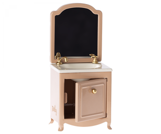 Commode miroir salle de bain