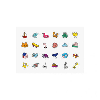 Coffret duo vernis pour enfants + stickers crac nailmatic coton en herbe