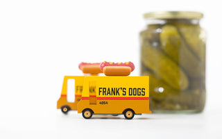 Food Trucks Hot dog voiture en bois candylab