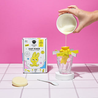 Kit fabrique de savon - Bunny nailmatic coton en herbe
