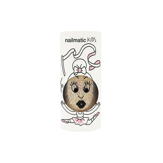 Vernis kids doré nailmatic coton en herbe