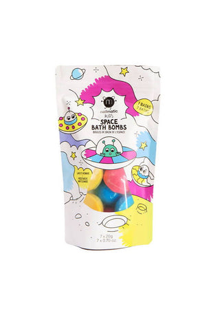 Boules de bain de l'espace nailmatic coton en herbe